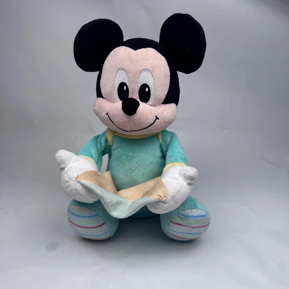 Disney Baby Mickey Mouse Peek a Boo Hide and Seek Plush Talks Works Tested